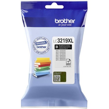 Original Brother LC-3219 XL BK Tintenpatrone schwarz (ca. 3.000 Seiten)