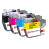  4XL Druckerpatronen von tintenalarm.de ersetzt Brother LC-421XL MultiPack Bk,C,M,Y 