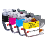  4XL Druckerpatronen von tintenalarm.de ersetzt Brother LC-421XL MultiPack Bk,C,M,Y 