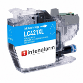  XL Druckerpatrone von tintenalarm.de ersetzt Brother LC-421XLC cyan (ca. 500 Seiten) 