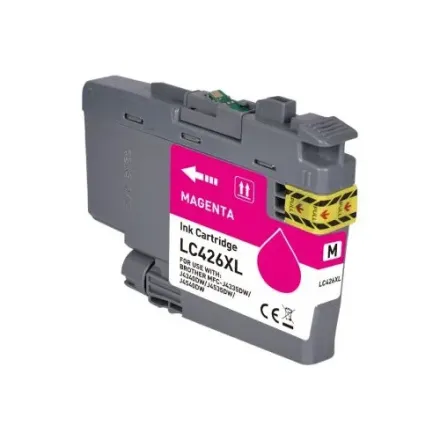 XL Druckerpatrone von tintenalarm.de ersetzt Brother LC-426XLM magenta (ca. 5.000 Seiten)