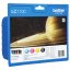  Original Brother LC-1100 LC1100VALBPDR Tintenpatrone MultiPack Bk,C,M,Y Blister Acustic Magnetic 