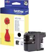  Original Brother LC121BK LC-121 Tintenpatrone schwarz (ca. 300 Seiten) 