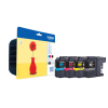  Original Brother LC-121 LC121VALBPDR Tintenpatrone MultiPack Bk,C,M,Y Blister (ca. 300 Seiten) 