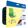  Original Brother LC-229 XL VAL BPDR Tintenpatrone MultiPack Bk,C,M,Y Blister mit Sicherheitsband 