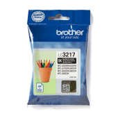  Original Brother LC3217BK LC-3217 Tintenpatrone schwarz (ca. 550 Seiten) 