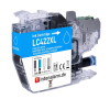  XL Druckerpatrone von tintenalarm.de ersetzt Brother LC-422XLC cyan (ca. 1.500 Seiten) 