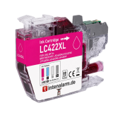  XL Druckerpatrone von tintenalarm.de ersetzt Brother LC-422XLM magenta (ca. 1.500 Seiten) 