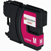  XL Druckerpatrone Basic kompatibel ersetzt Brother LC-980M und LC-1100M magenta (ca. 700 Seiten) 