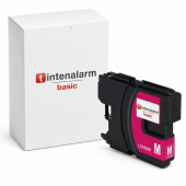  XL Druckerpatrone Basic kompatibel ersetzt Brother LC-980M und LC-1100M magenta (ca. 700 Seiten) 