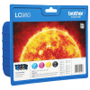  Original Brother LC-980 LC980VALBPDR Tintenpatrone MultiPack Bk,C,M,Y Blister Acustic Magnetic 