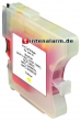  XL Druckerpatrone von tintenalarm.de ersetzt Brother LC-980Y und LC-1100Y gelb (ca. 700 Seiten) 