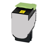 Toner von tintenalarm.de ersetzt Lexmark 80C2HY0 802HY gelb (ca. 3.000 Seiten)