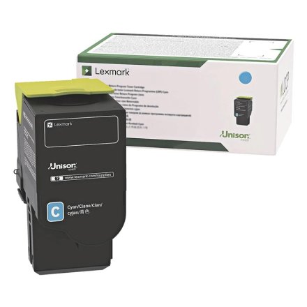 Original Lexmark C240X20 C2425/2535 Toner cyan extra High-Capacity (ca. 3.500 Seiten)