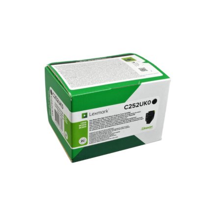 Original Lexmark C252UK0 C2535/ MC2535/2640 Toner schwarz ultra High-Capacity return program (ca. 8.000 Seiten)