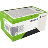  Original Lexmark 24 B 7511 Toner cyan (ca. 11.500 Seiten) 