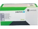 Original Lexmark 24 B 7515 Toner cyan (ca. 14.200 Seiten) 