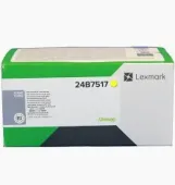  Original Lexmark 24 B 7517 Toner gelb (ca. 14.200 Seiten) 