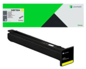  Original Lexmark 24 B 7584 Toner gelb return program (ca. 46.900 Seiten) 