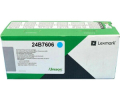  Original Lexmark 24 B 7606 Toner cyan return program (ca. 12.000 Seiten) 