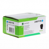  Original Lexmark 24 B 7178 Toner cyan (ca. 6.000 Seiten) 