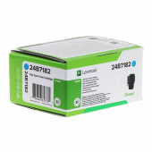  Original Lexmark 24 B 7182 Toner cyan (ca. 6.000 Seiten) 