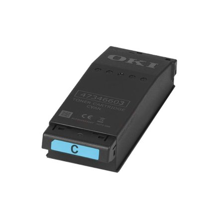 Original OKI 09006127 C650 Toner cyan (ca. 6.000 Seiten)