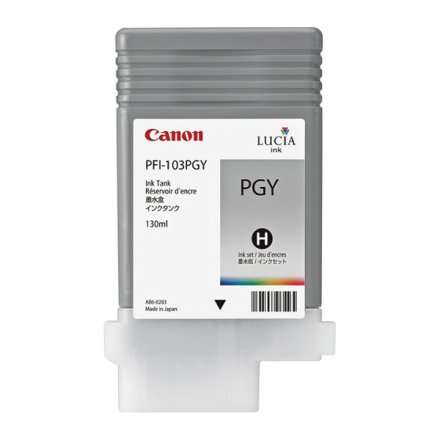 Original Canon PFI-103pgy 2214B001 Tintenpatrone fotograu (ca. 130 ml)