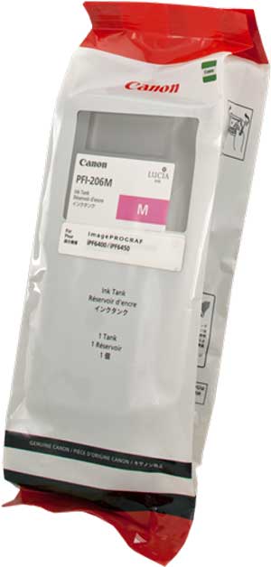Original Canon PFI-206m 5305B001 Tintenpatrone magenta (ca. 300 ml)