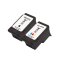  2 Druckerpatronen von tintenalarm.de ersetzt Canon PG-512, 2969B001 und CL-513, 2971B001 