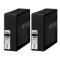  2 XL Druckerpatronen von tintenalarm.de ersetzt Canon PGI-2500BK XL, 9254B001 schwarz Doppelpack (2x ca. 2.500 Seiten) 