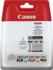  Original Canon PGI-580 + CLI-581 2078C005 PGI-580 CLI 581 CMYK Tintenpatrone MultiPack 2x Bk + 1x C,M,Y 