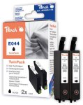 2 Druckerpatronen von Peach ersetzt Epson T0441 schwarz (2x ca. 420 Seiten)
