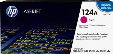Original HP 124A Q 6003 A Toner magenta (ca. 2.000 Seiten)