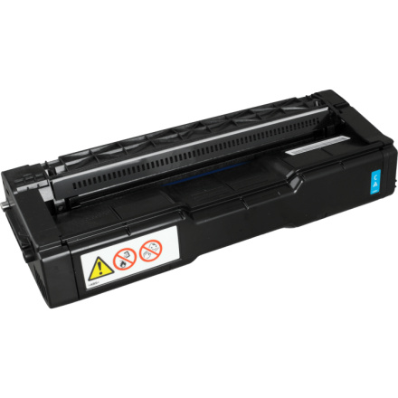 Toner von tintenalarm.de ersetzt Ricoh 408353 cyan (ca. 2.300 Seiten)