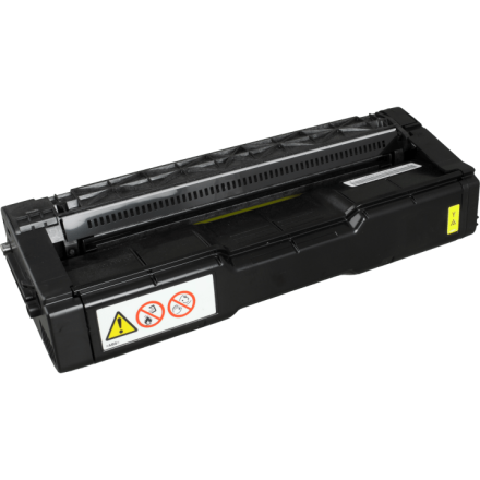 Toner von tintenalarm.de ersetzt Ricoh 408355 gelb (ca. 2.300 Seiten)