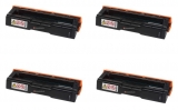  4 Toner von tintenalarm.de ersetzt Ricoh 406479, 406480, 406481, 406482 