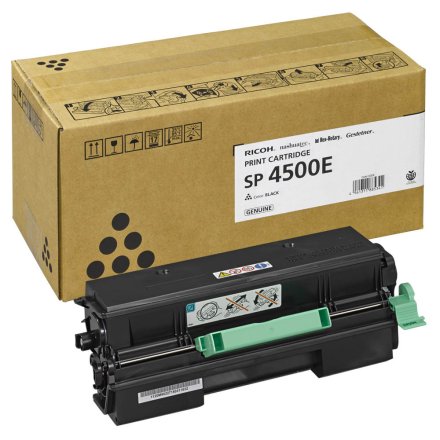 Original Ricoh TYPE SP 4500 E 407340 Toner schwarz (ca. 6.000 Seiten)