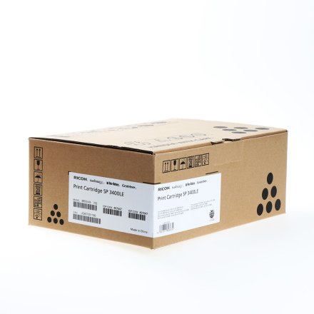 Original Ricoh SP 3400 LE 406523 Toner schwarz (ca. 2.500 Seiten)
