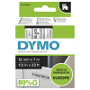  Original Dymo S0720500 45010 DirectLabel-Etiketten schwarz auf Transparent 