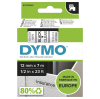  Original Dymo S0720500 45010 DirectLabel-Etiketten schwarz auf Transparent 