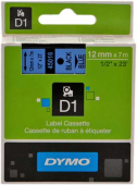  Original Dymo S0720560 45016 DirectLabel-Etiketten schwarz auf blau 