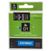  Original Dymo S0720610 45021 DirectLabel-Etiketten weiss auf schwarz 