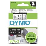 Original Dymo S0720670 40910 DirectLabel-Etiketten schwarz auf Transparent