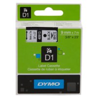Original Dymo S0720680 40913 DirectLabel-Etiketten schwarz auf weiss