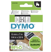  Original Dymo S0720780 43613 DirectLabel-Etiketten schwarz auf weiss 