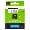  Original Dymo S0720930 53713 DirectLabel-Etiketten schwarz auf weiss 