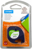  Original Dymo S0721520 LetraTAG 91220 DirectLabel-Etiketten Papier weiss 