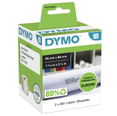  Original Dymo S0722400 99012 DirectLabel-Etiketten 
