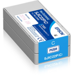  Original Epson C33S020602 SJIC22P-C Tintenpatrone cyan 